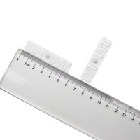 Etiqueta de Seguimiento RFID para Ropa con Codificación EPC ISO18000-6C, Etiqueta Textil UHF Lavable para Software de Gestión de Lavandería