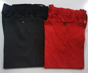 Confortable Spandex Polyester Hôpital Gommage Ensembles Uniformes Figues Gommage Ensembles En Gros Médical Hommes Femmes Soins Infirmiers Gommage Ensembles - Product Image 3