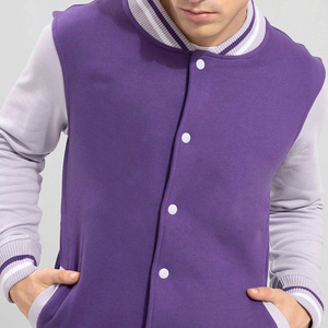 Chaquetas Varsity Delgadas de Lona Personalizadas de Alta Calidad, Fabricante OEM, Bordado Personalizado en la Parte Delantera, Transpirables, de Secado Rápido, para Invierno - Product Image 6