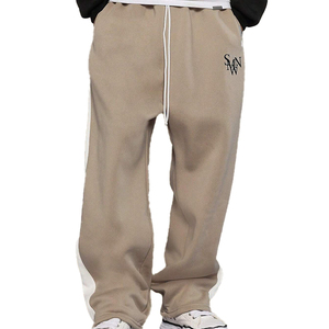 Pantalones Deportivos Personalizados para Hombre, de Gran Peso, Corte Holgado, Parte Inferior Abierta, de Alta Calidad - Product Image 1