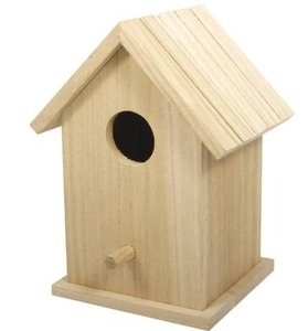 Dernière maison d'oiseau en bois pour jardin de qualité durable avec finition élégante Mangeoire à oiseaux en bois pour oiseaux pour balcon décor d'arrière-cour - Product Image 5