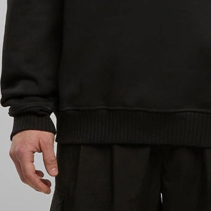 Stand <b>Zip</b> Collar Custom Logo Design <b>Sweatshirt</b> Wholesale Rate Breathable Material 2026 With <b>Full</b> Sleeve For Men With OEM Service - Product Image 3