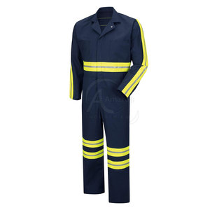 Combinaison de travail robuste pour hommes, combinaison de protection industrielle pour travaux de construction, d'usine et d'entrepôt - Product Image 5