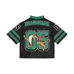 Streetwear d'inspiration vintage Look classique Fan de sport Hockey Streetwear Maillot de football Fan pour hommes, femmes et enfants - Product Image 4