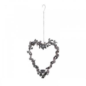 Portavelas de metal con forma de corazón, soporte colgante para bodas y decoración navideña, otros candelabros, linternas y tarros de velas - Product Image 1