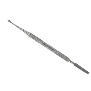 Pulidor de cutículas para uñas, limpiador de cutículas de acero inoxidable alemán, acabado de espejo, doble punta, calidad prémium - Product Image 2