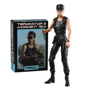 Nouvelle figurine Terminator 2 Sarah Connor, articulations mobiles, modèle en plastique, jouet de collection et décoration intérieure, design de poupée de personnage - Product Image 1