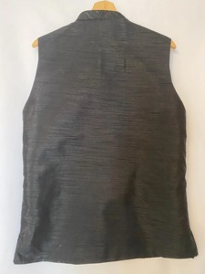 Chaleco Étnico Hecho a Mano para Hombre, Sin Mangas, Transpirable, 100% Algodón Orgánico, con Múltiples Bolsillos para Uso Diario, Venta al Por Mayor - Product Image 2