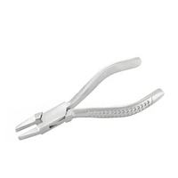 Pince plate à double mâchoire en nylon Pince optique à bec de chaîne Conception spéciale Outils multifonctionnels durables pour la réparation optique
