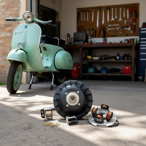 กรวยจุดระเบิด Flytech 20 มม. น้ำหนัก 0.9 กก. สำหรับ Vespa PX PE COSA ระบบไฟฟ้าและระบบจุดระเบิดของรถจักรยานยนต์ - Product Image 3