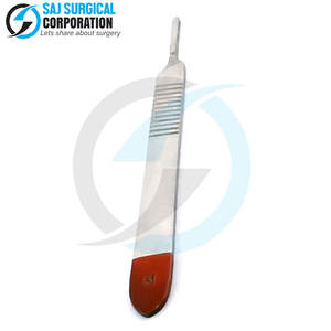 Mango de bisturí reutilizable de borde rojo de la mejor calidad, diseño personalizado, venta en línea, mango de bisturí, herramientas médicas, mango de bisturí - Product Image 2