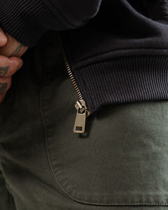 Unisex manga larga con cremallera hasta primavera otoño gota hombro sudaderas con capucha suelta ajuste Color sólido liso Sudadera con capucha para hombres - Product Image 3