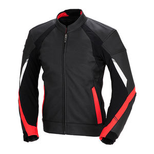 Veste en cuir pour homme de qualité supérieure 2024, col montant, coupe-vent, tissu respirant à séchage rapide, taille adulte, saison hivernale - Product Image 1