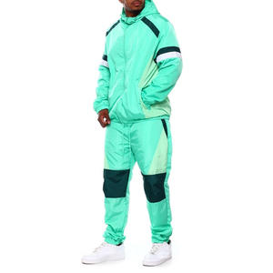 Survêtements en nylon pour hommes personnalisés coupe-vent Survêtement deux pièces imperméable de qualité supérieure Nouveau design Ensembles coupe-vent 2 pièces pour garçons - Product Image 5