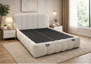 Pinterst Comfort Pedic - Juego de cabecero tapizado con base de almacenamiento, personalizable, duradero, cómodo, moderno, B2B, único, adaptable, MUN - Product Image 4