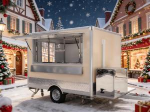 Remorque alimentaire avec câblage complet et prise murale pour le branchement des équipements alimentaires, sans besoin d'électricien, pour l'installation rapide d'un <span class=keywords><strong>camion</strong></span> de restauration rapide - Product Image 5
