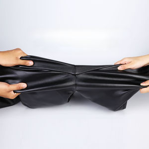 Pantalones de cuero ajustados para hombre invierno otoño desgaste cintura elástica calidad premium moda moderna con estilo - Product Image 5