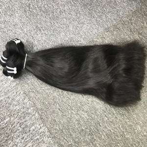 ผมต่อแบบตรงจากเวียดนามสีดำธรรมชาติบริสุทธิ์100% - Product Image 4