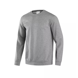 Latest Design Men's Crew Neck Custom High Quality Embroidered <b>Sweatshirt</b> Men Loose Long Sleeve <b>Plain</b> Crewneck <b>Sweatshirt</b> - Product Image 1