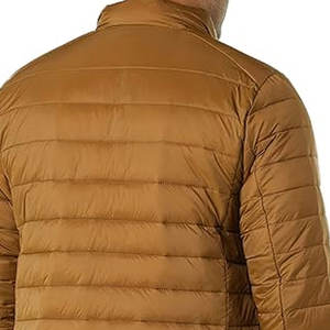 Blouson Bomber d'Hiver Léger en Polyester Personnalisé 2025 pour Hommes – Capuche en Toile de Haute Qualité, Logo Personnalisé OEM, Respirant et Coupe-Vent - Product Image 4