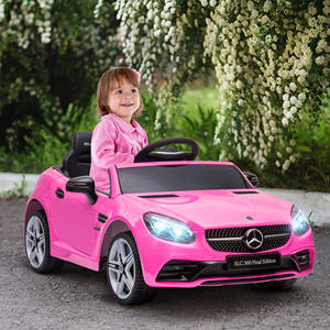 AIYAPLAY Coche Eléctrico para Niños de 3 a 6 Años con Luces LED, Efectos de Sonido y Control Remoto, 107x62. 5x44 cm, Rosa - Product Image 2