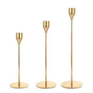 Bougeoir moderne en métal de haute qualité, fait à la main, écologique, design admirable, pour la maison, anniversaire, Pâques - Product Image 1