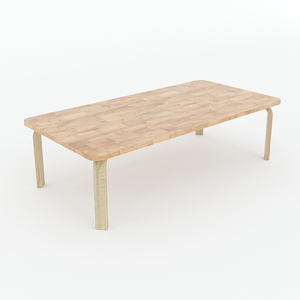 Mesa Preescolar Rectangular de Diseño Minimalista KGD017, 100x50x28cm, Hecha de Madera de Caucho, Varios Colores, para Sentarse en el Suelo al Aire Libre - Product Image 1