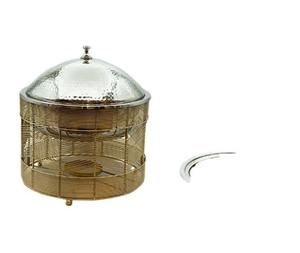 Réchaud en acier inoxydable plaqué or fait à la main Top vente et de haute qualité sur Offre Spéciale - Product Image 2