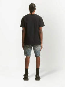 Wholesale Custom <b>Men's</b> Jeans High Waist Plain Dyed Denim Jeans Distress <b>Short</b> Zipper Fashionable Hot Sale <b>Men's</b> Jeans <b>Short</b> - Product Image 5