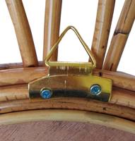 Miroirs Mulya en gros, design traditionnel, miroirs muraux à cadre en bois avec éclairage LED, haute qualité, décoration intérieure, emballés dans une boîte en carton