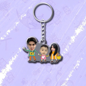 Haute qualité personnalisé Mica Antique Imitation Vietnam vacances cadeau Souvenir porte-clés sur commande - Product Image 3