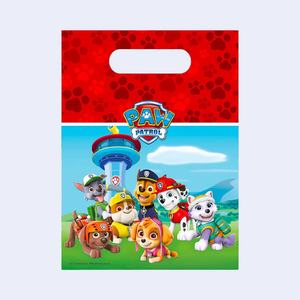 Bolsas de Regalo de Paw Patrol, Plástico, 23X16.5Cm, 6 Piezas, Artículos de Celebración - Product Image 1