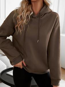 Sudaderas con Capucha para Mujer, Nueva Colección 2026, 100% Algodón Felpa, Ecológicas, Manga Larga, Casuales, de Alta Calidad, para Deporte y Uso Diario - Product Image 3