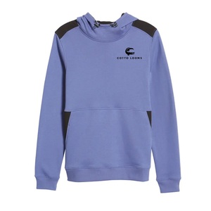 <b>Pullover</b> <b>men</b> hoodies breathable factory rate solid color fleece cotton blended premium new arrival fashion streetwear - Product Image 2