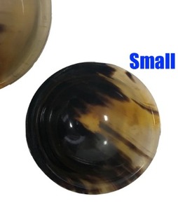 Bol de rasage en corne de buffle véritable fait à la main de couleur naturelle sans BPA poli sans plomb bol de cuisine profond cadeau Premium pour hommes - Product Image 5