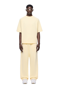 Custom Logo Boxy <b>Men's</b> Stock <b>T</b>-<b>shirt</b> 100% Cotton 240 GSM <b>Crew</b> <b>Neck</b> Drop Shoulder Oversized Streetwear <b>T</b>-<b>Shirts</b> for <b>Men</b> - Product Image 5