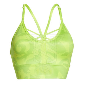 Sujetador Deportivo de Alta Calidad para Mujer, Ropa Deportiva sin Costuras para Yoga y Fitness, Sujetador de Gimnasio Personalizado, Transpirable, con Soporte Alto y Almohadillas Extraíbles - Product Image 1