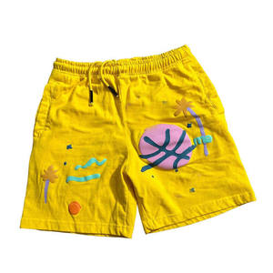 Short de sport actif pour homme, course à pied, entraînement, salle de sport, fitness, léger, séchage rapide, taille élastique, vêtements décontractés, short athlétique, logo personnalisé - Product Image 1