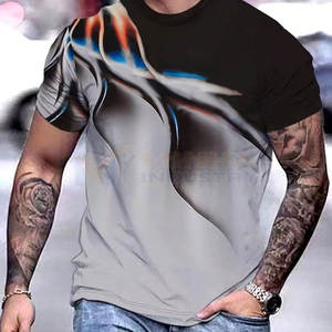 เสื้อยืดซับลิเมชั่นดีไซน์ล่าสุดปี 2026 เสื้อยืดซับลิเมชั่นระบายอากาศได้ดี เสื้อยืดแขนสั้นคุณภาพสูง - Product Image 2