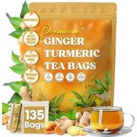 Fournisseur vietnamien thé au curcuma gingembre cannelle sachet de thé avec logo personnalisé tisane biologique