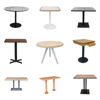 Bloc de meubles de restaurant Dessus de table Premium et solide en bois dur européen Finger Joint Board Countertop Coffee Shop Furniture