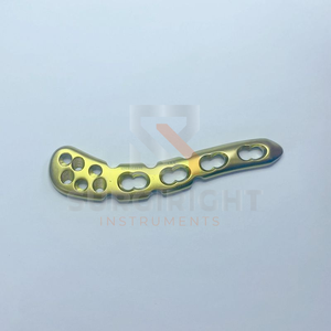 Titanio Superior 3,5mm Placa de bloqueo de la clavícula anterior Extensión lateral Trauma Implante Manual de Cirugía de fractura clavicular - Product Image 2