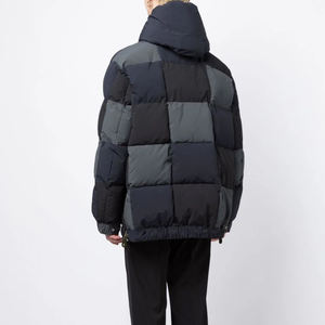 2025 Best Quality Custom Style Down Winter Jacket for Men Bubble Bomber puffer jacket winter jacket - Product Image 3