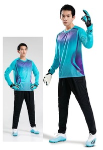 Conjunto de Camiseta de Portero de Fútbol de Invierno Personalizada para Adultos, Nombre, Número y Logotipo Personalizados, 100% Poliéster, Secado Rápido y Transpirable - Product Image 5