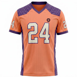 Camiseta de Fútbol Americano de Alto Rendimiento, Material Ligero y Transpirable, Ajuste Cómodo, Ideal para Entrenamiento, Práctica y Deportes - Product Image 1