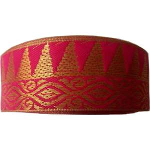 Cinta de Poliéster con Patrón Abstracto, Diseño de Doble Cara, Jacquard de 50 mm, Regalo Gratis, Cinta de Poliéster 100% en Existencia - Product Image 3