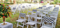 Prix usine Amérique Wimbledon chaises pliantes PP housse de siège rembourré fête de mariage chaise blanche pour événement et mariages location
