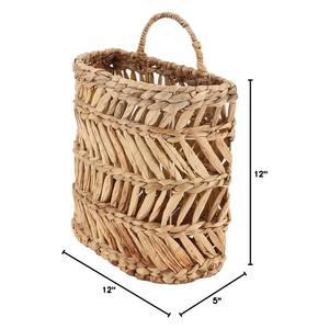 ตะกร้าหวายแขวนทำมือ ตะกร้าเก็บของทำมือ ขายส่ง เป็นมิตรกับสิ่งแวดล้อม ผลิตในเวียดนาม - Product Image 2