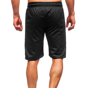 Shorts de sport respirants à taille haute OEM, en coton, logo et taille personnalisés, shorts de sport personnalisés - Product Image 4