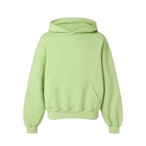 Sweat-shirt unisexe à capuche imprimé, coupe droite, épaules tombantes, épais pour l'hiver, design personnalisé, vente en gros, 100% coton, écologique - Product Image 1